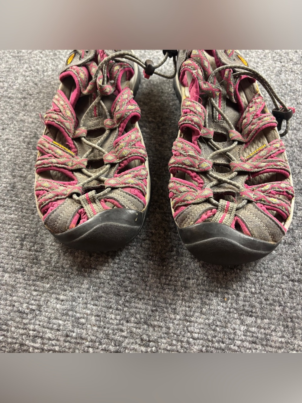KEEN Women’s Grey/Pink Whisper Sandals Waterproof Shoe Trail Shoe size: 8 - Picture 4 of 9